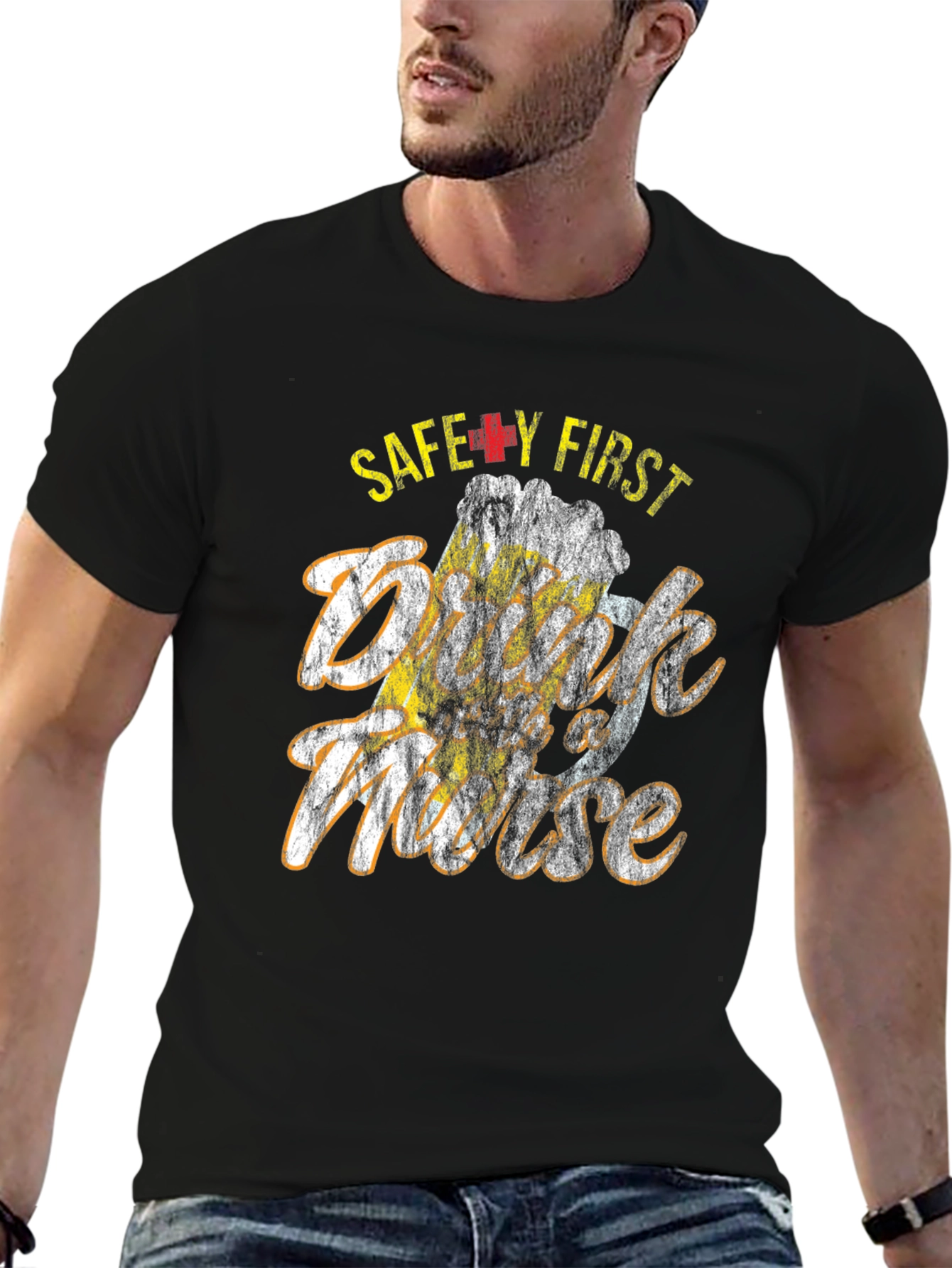 Drink First Safety First T-Shirt