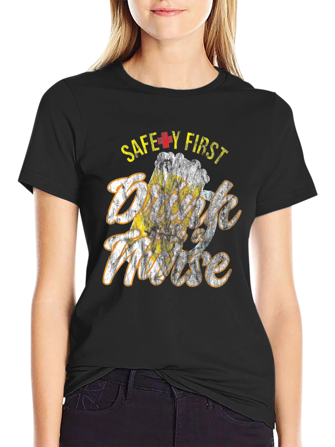 Drink First Safety First T-Shirt