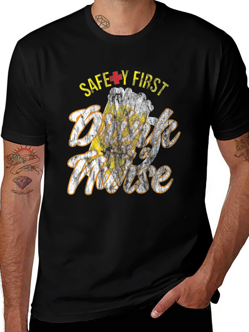 Drink First Safety First T-Shirt
