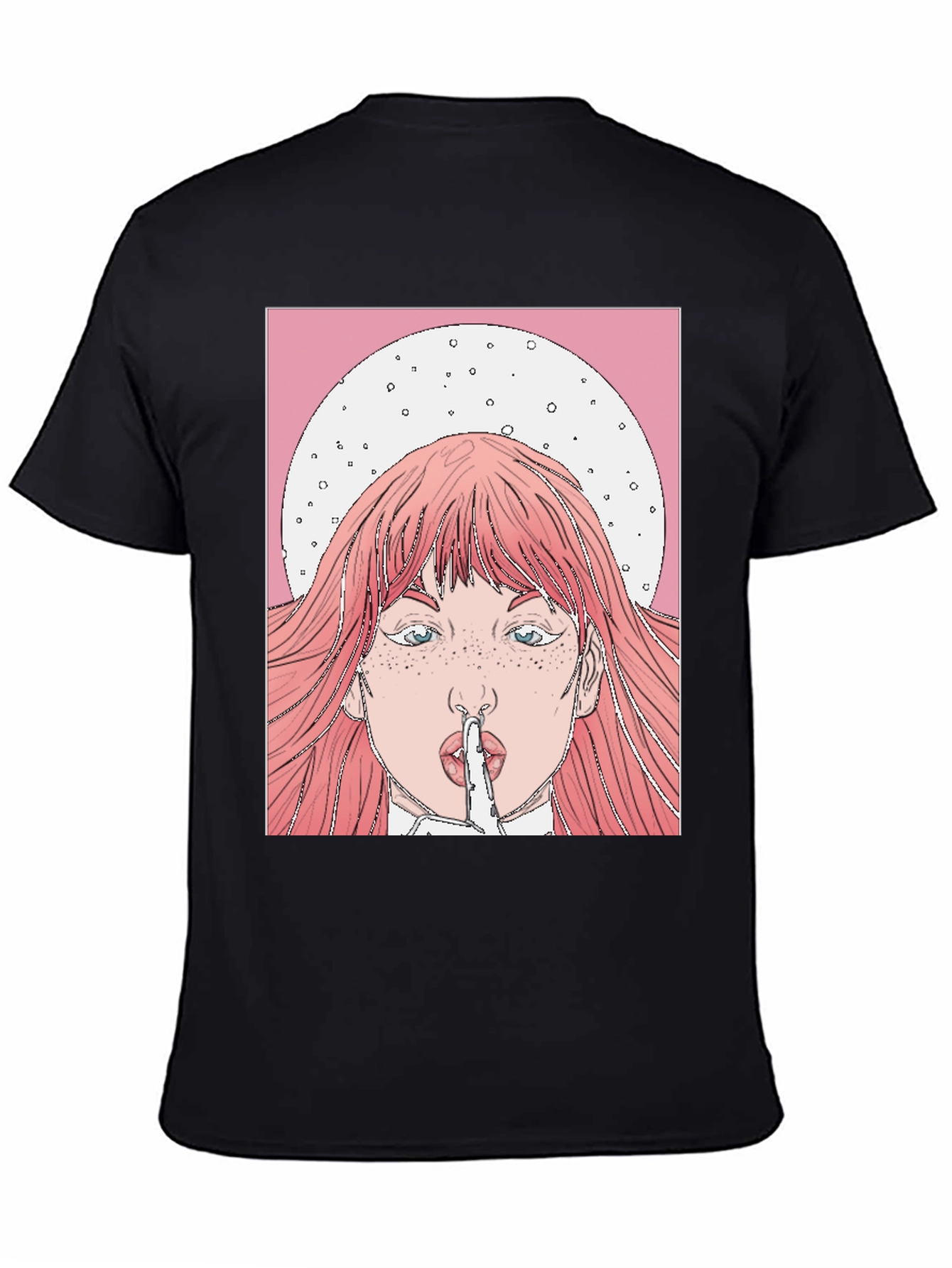 Shhh! Graphic Tee - Trendy Statement Shirt