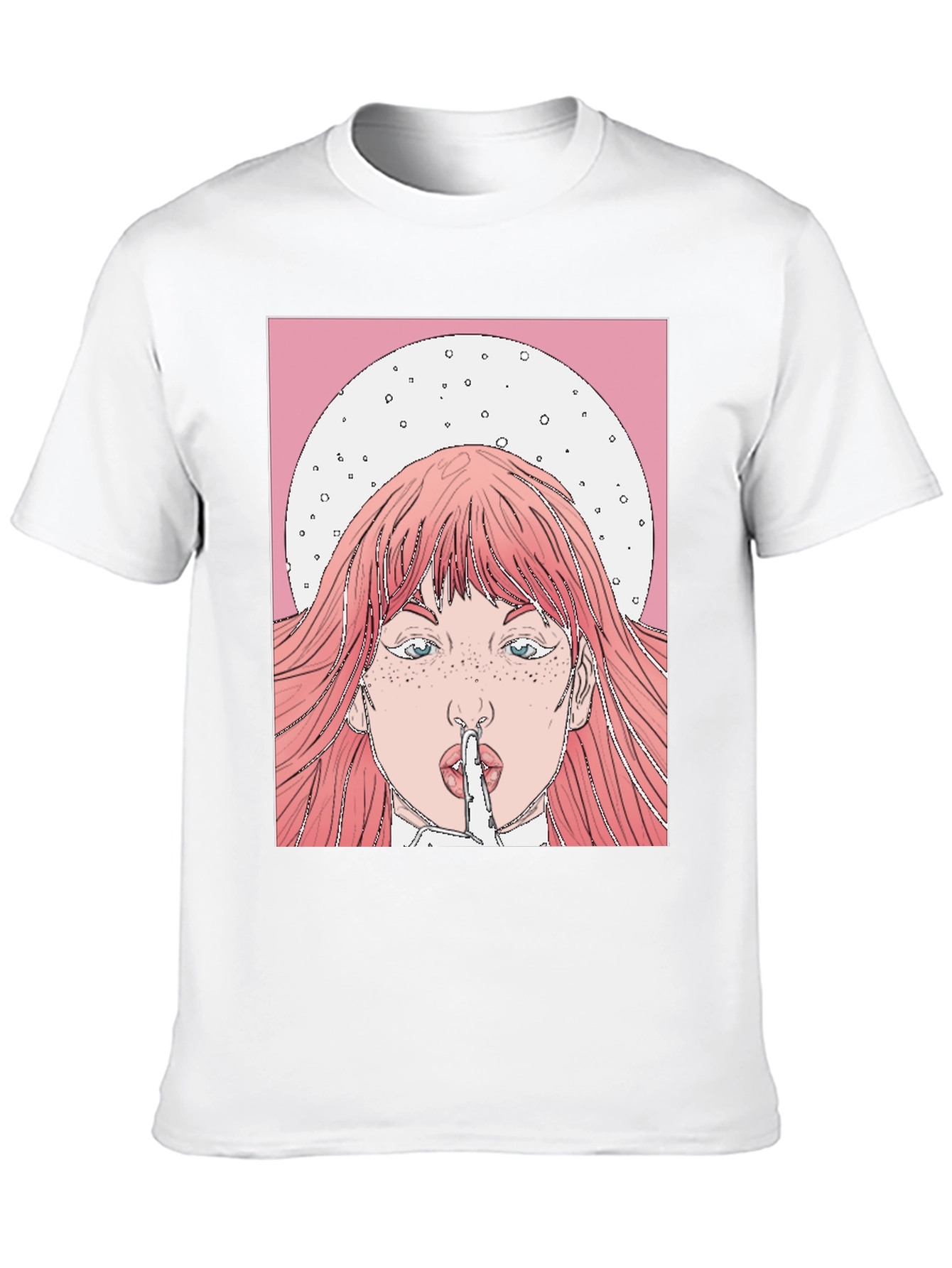 Shhh! Graphic Tee - Trendy Statement Shirt