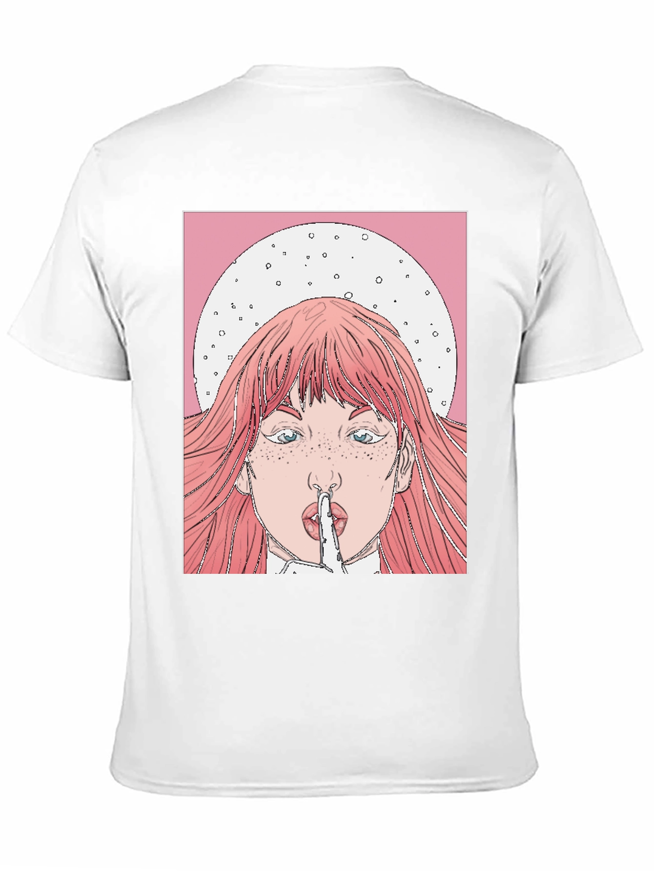 Shhh! Graphic Tee - Trendy Statement Shirt