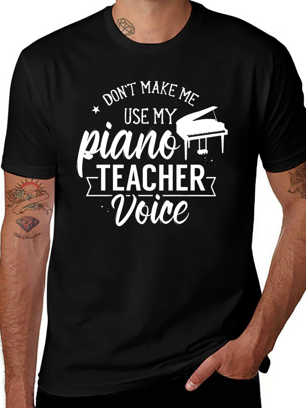 Funny Piano Teacher T-Shirt
