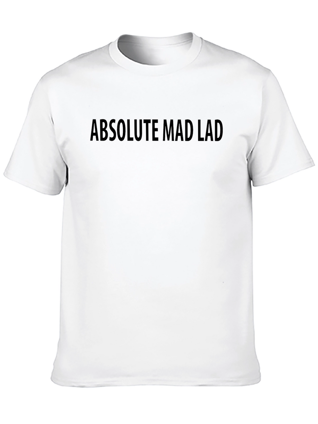 Absolute Mad Lad Mens Black T-Shirt