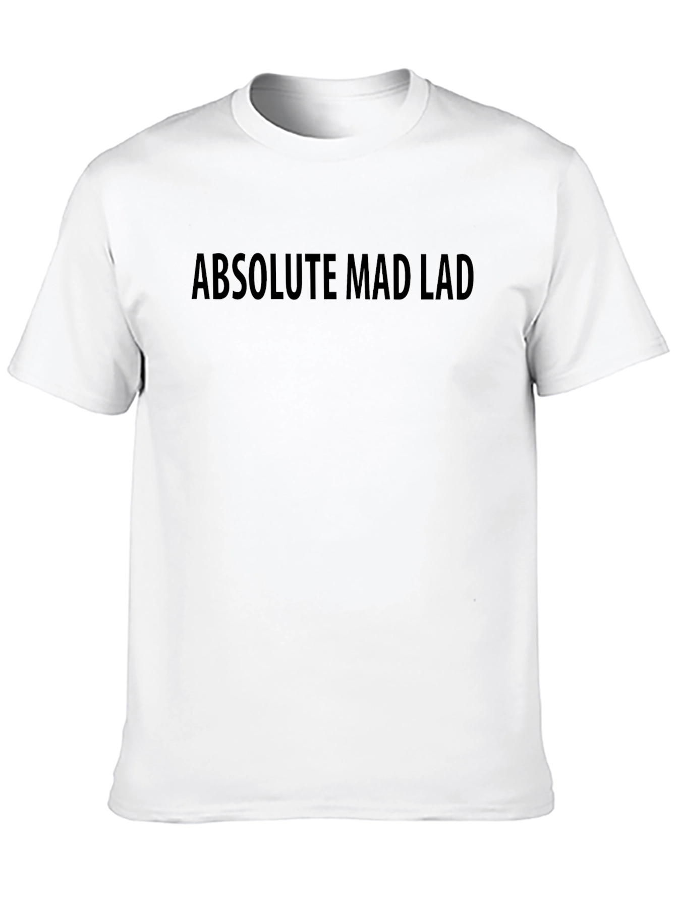 Absolute Mad Lad Mens Black T-Shirt
