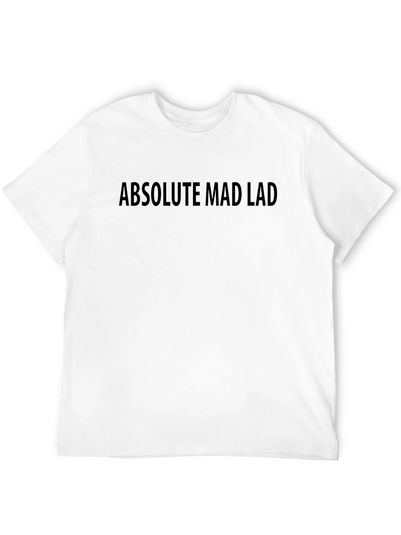 Absolute Mad Lad Mens Black T-Shirt
