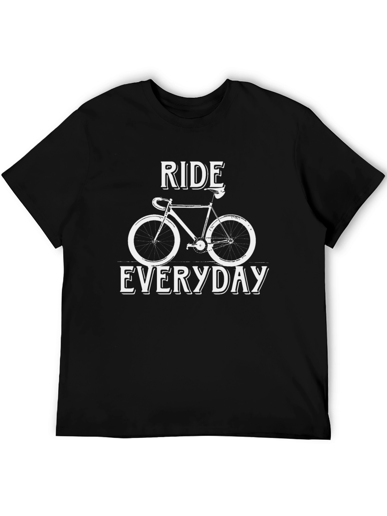 Ride Everyday T-Shirt - Bicycle Graphic Tee