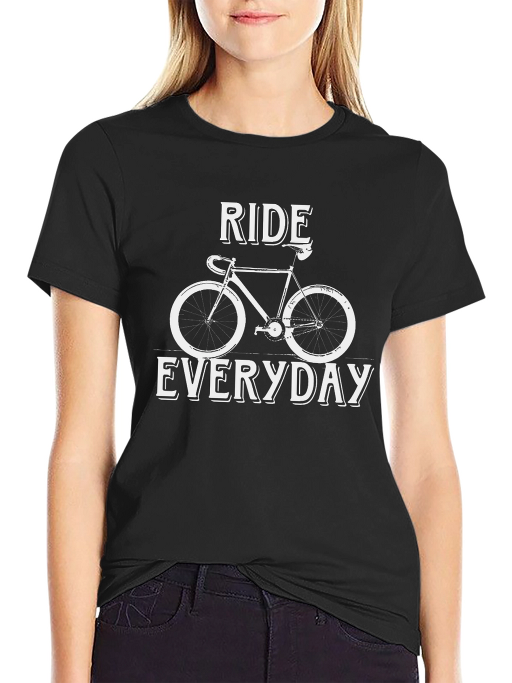 Ride Everyday T-Shirt - Bicycle Graphic Tee