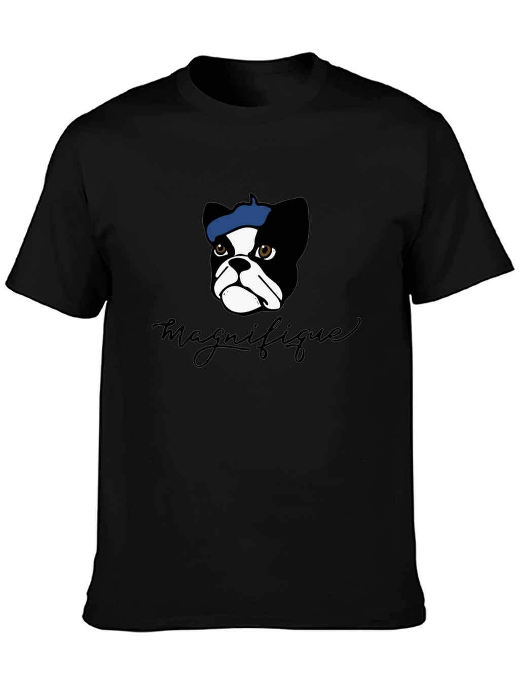 Magnifique Dog T-Shirt - French Bulldog Design