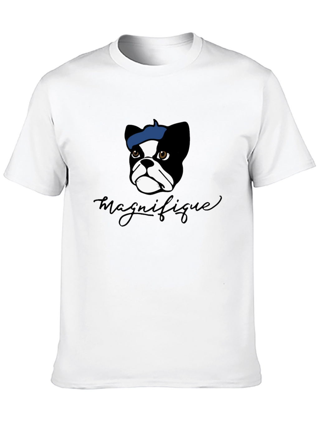 Magnifique Dog T-Shirt - French Bulldog Design