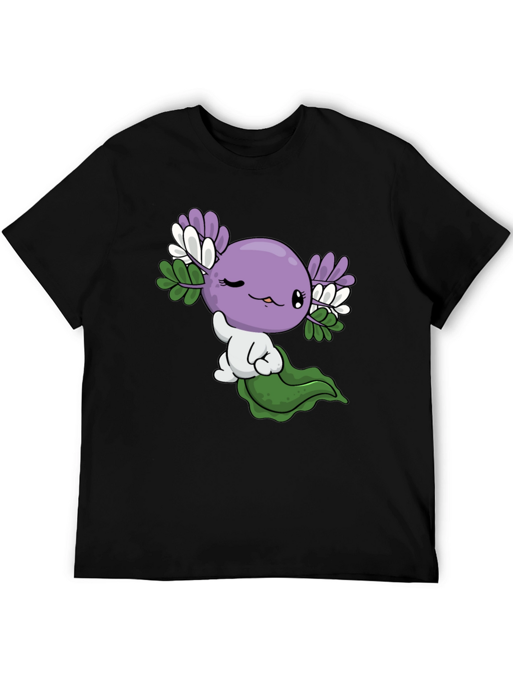 Axolotl Cartoon Graphic T-Shirt