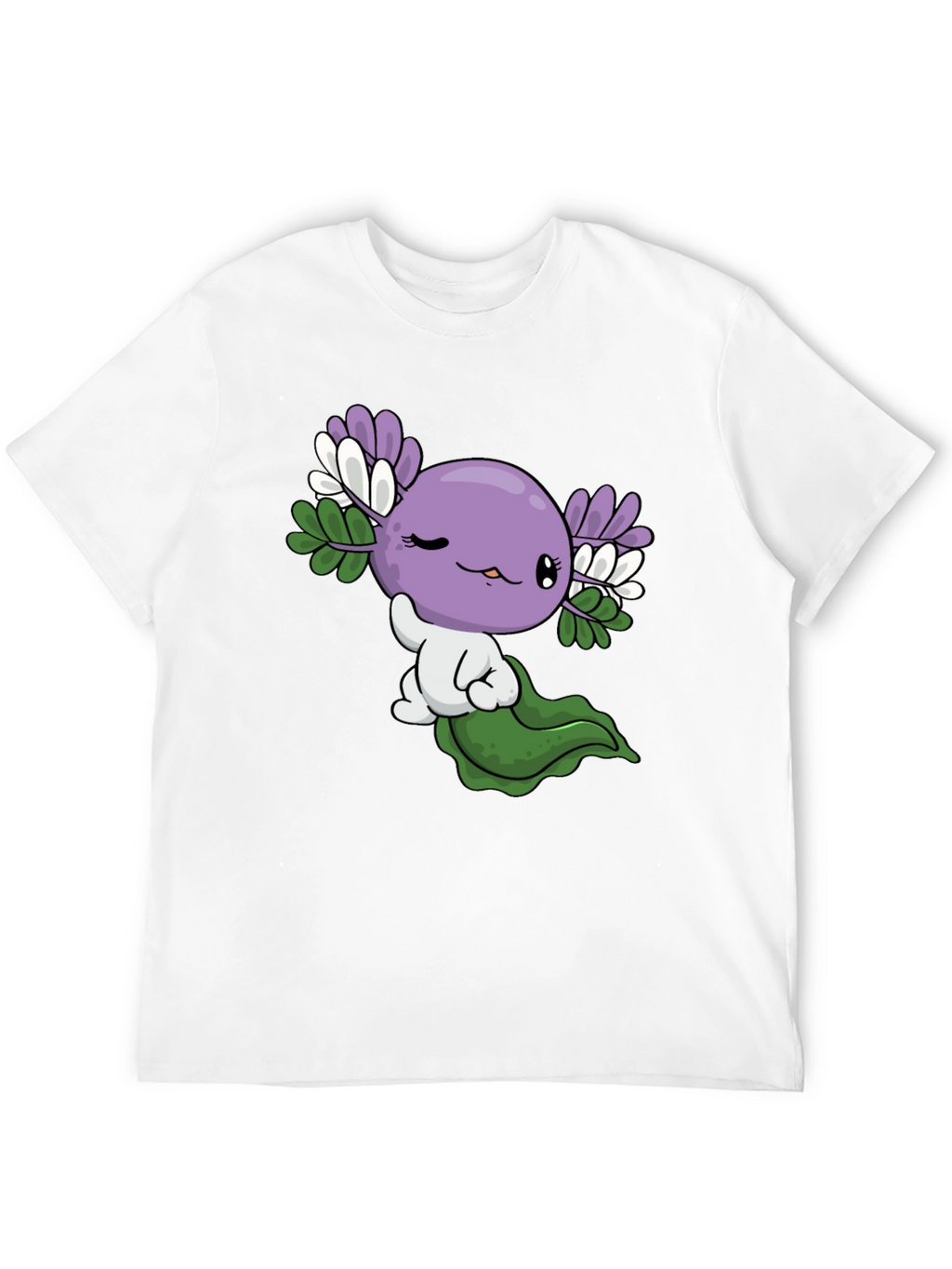 Axolotl Cartoon Graphic T-Shirt