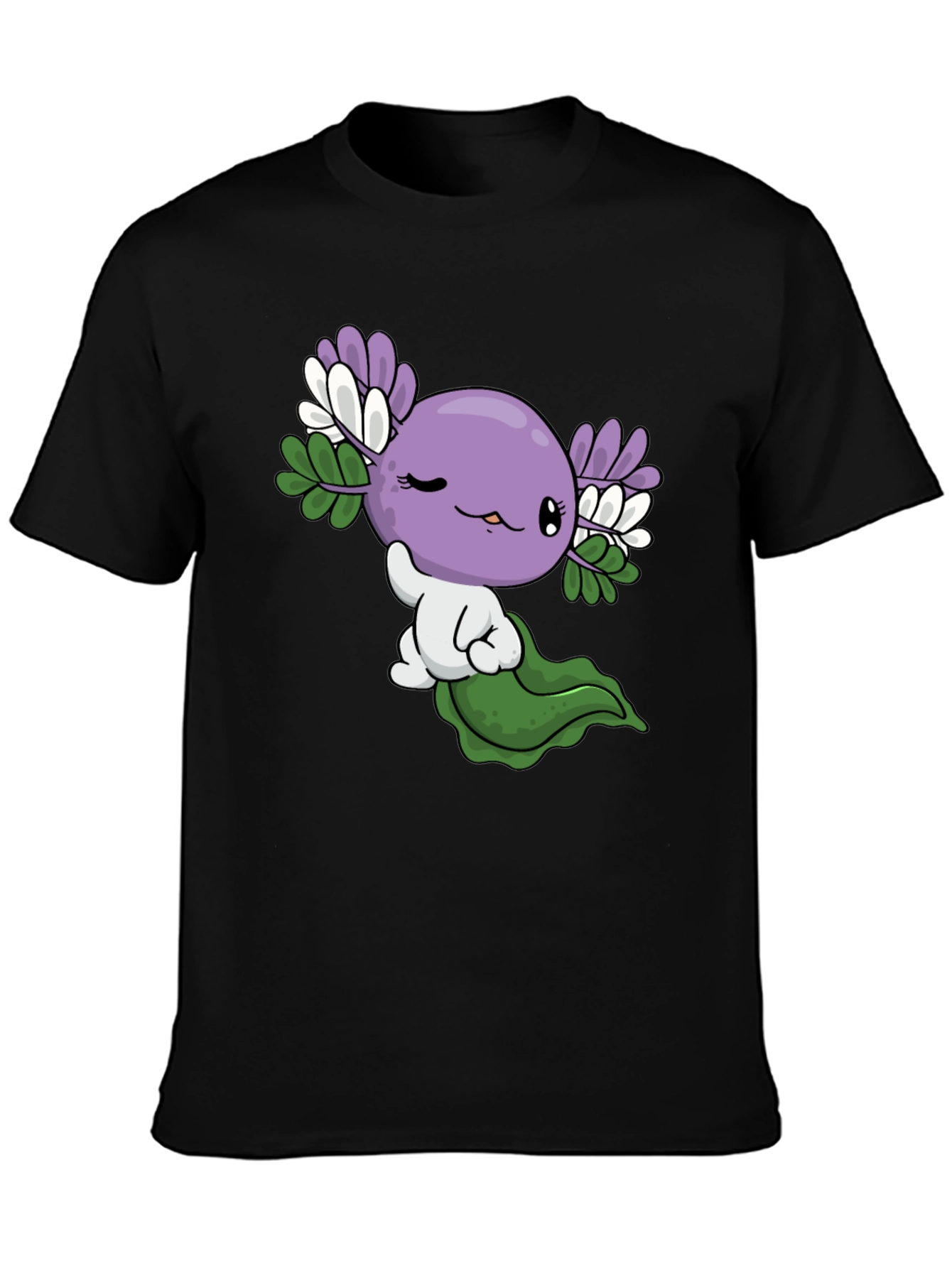 Axolotl Cartoon Graphic T-Shirt