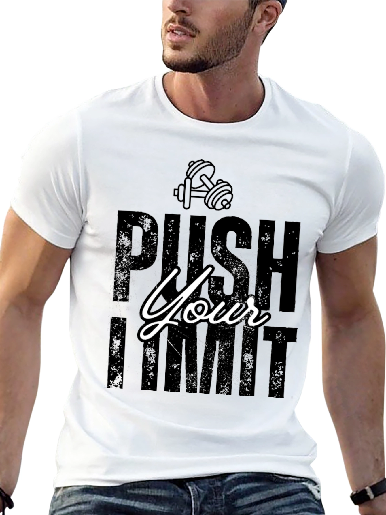 Push Your Limit Graphic T-Shirt