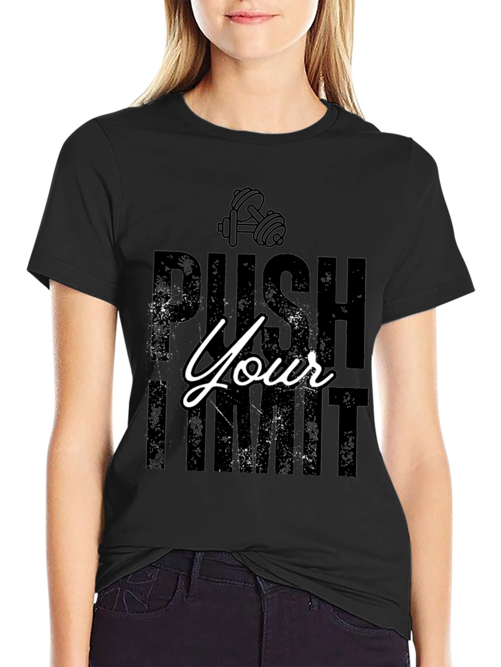 Push Your Limit Graphic T-Shirt
