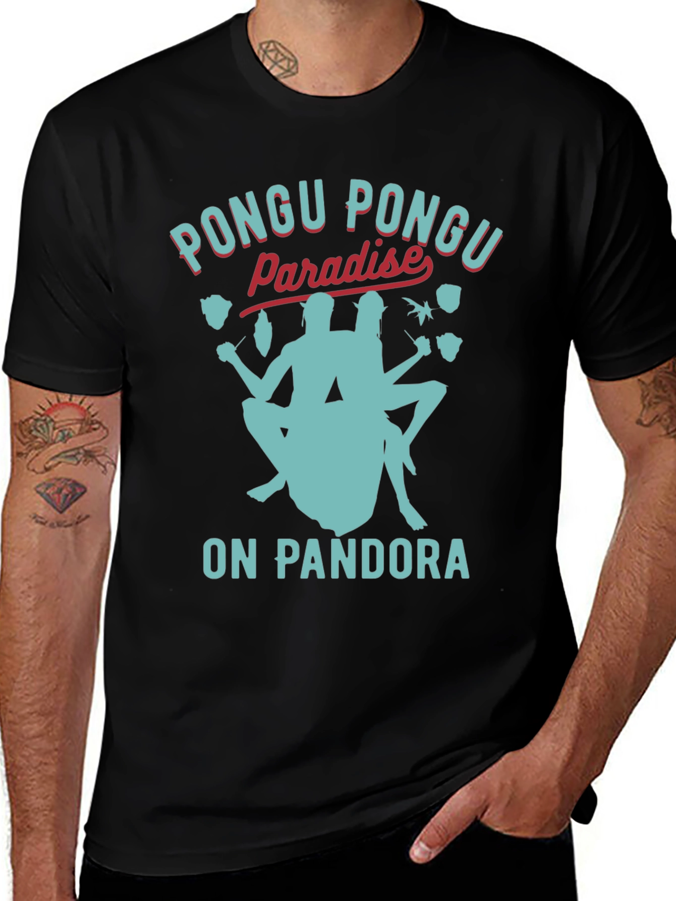 Pongu Pongu Paradise T-Shirt - Pandora Theme