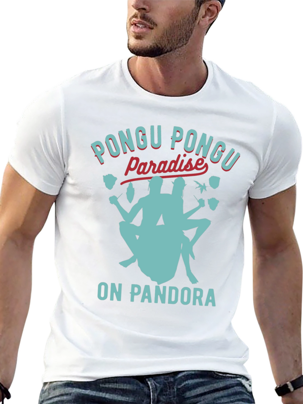 Pongu Pongu Paradise T-Shirt - Pandora Theme