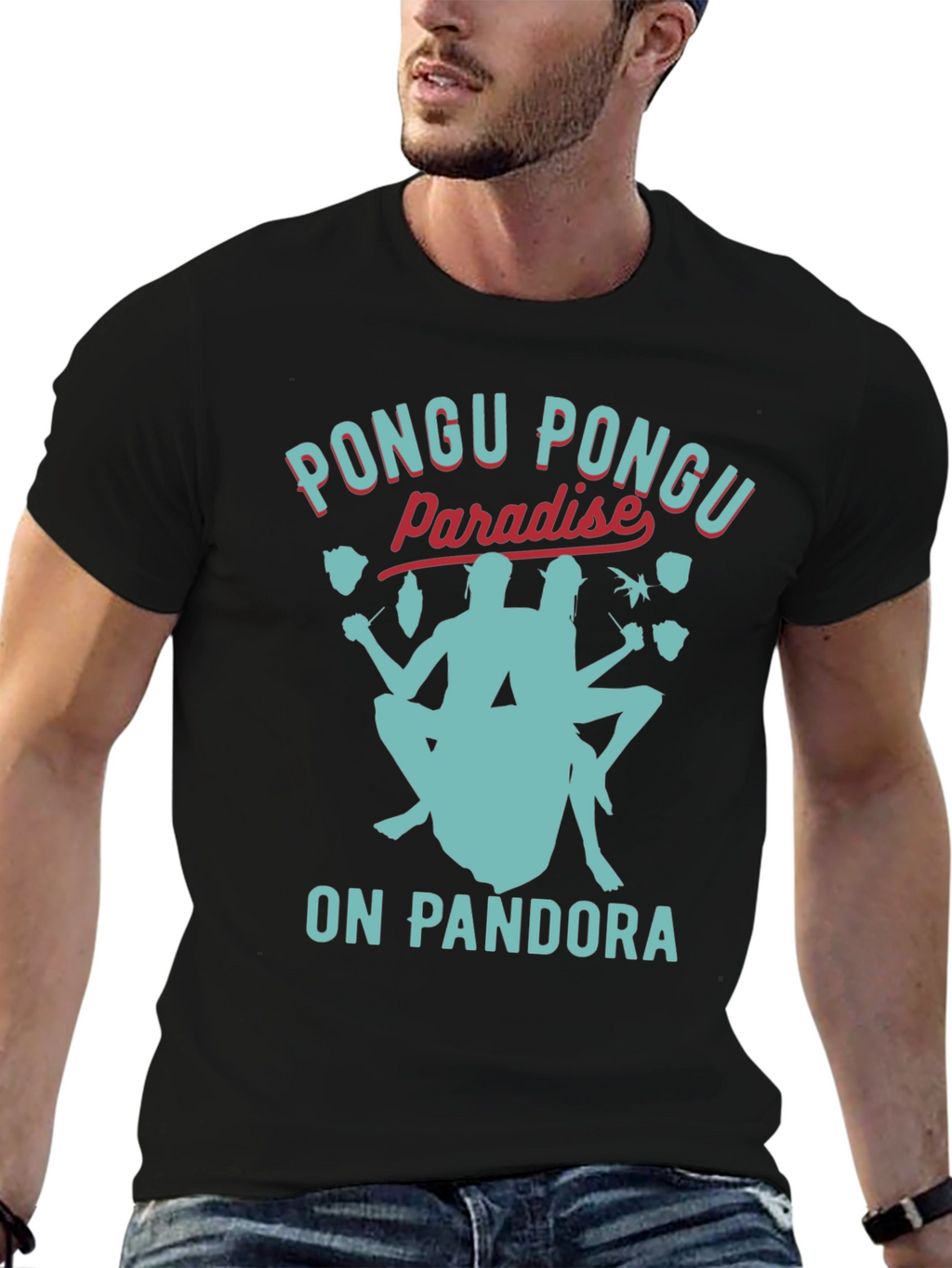 Pongu Pongu Paradise T-Shirt - Pandora Theme