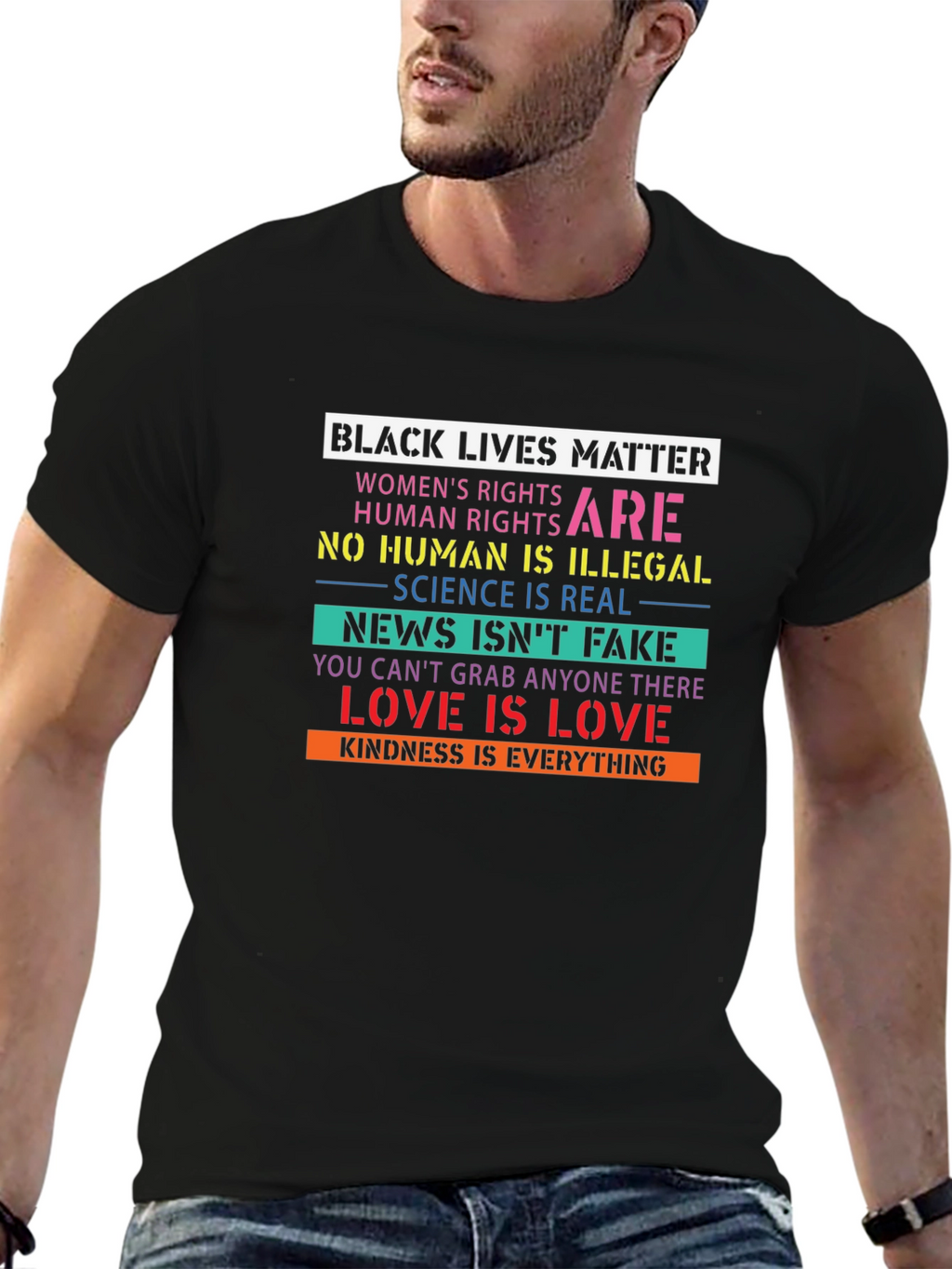 Equality Matters T-Shirt Black Lives Matter Human Rights