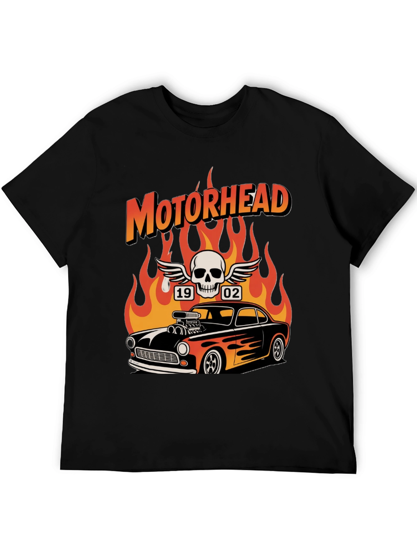Motorhead Flame Car T-Shirt