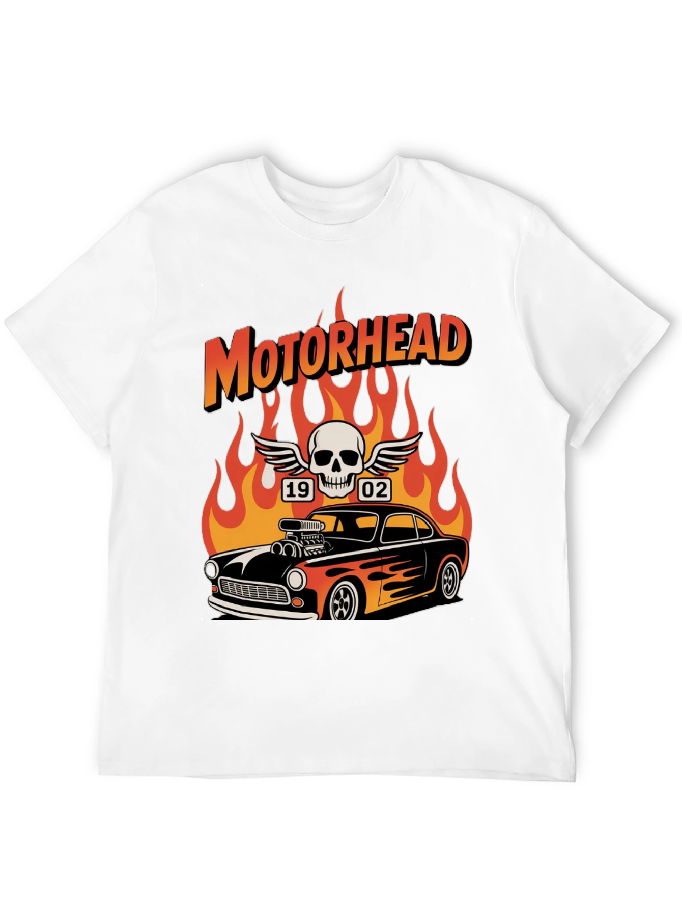 Motorhead Flame Car T-Shirt