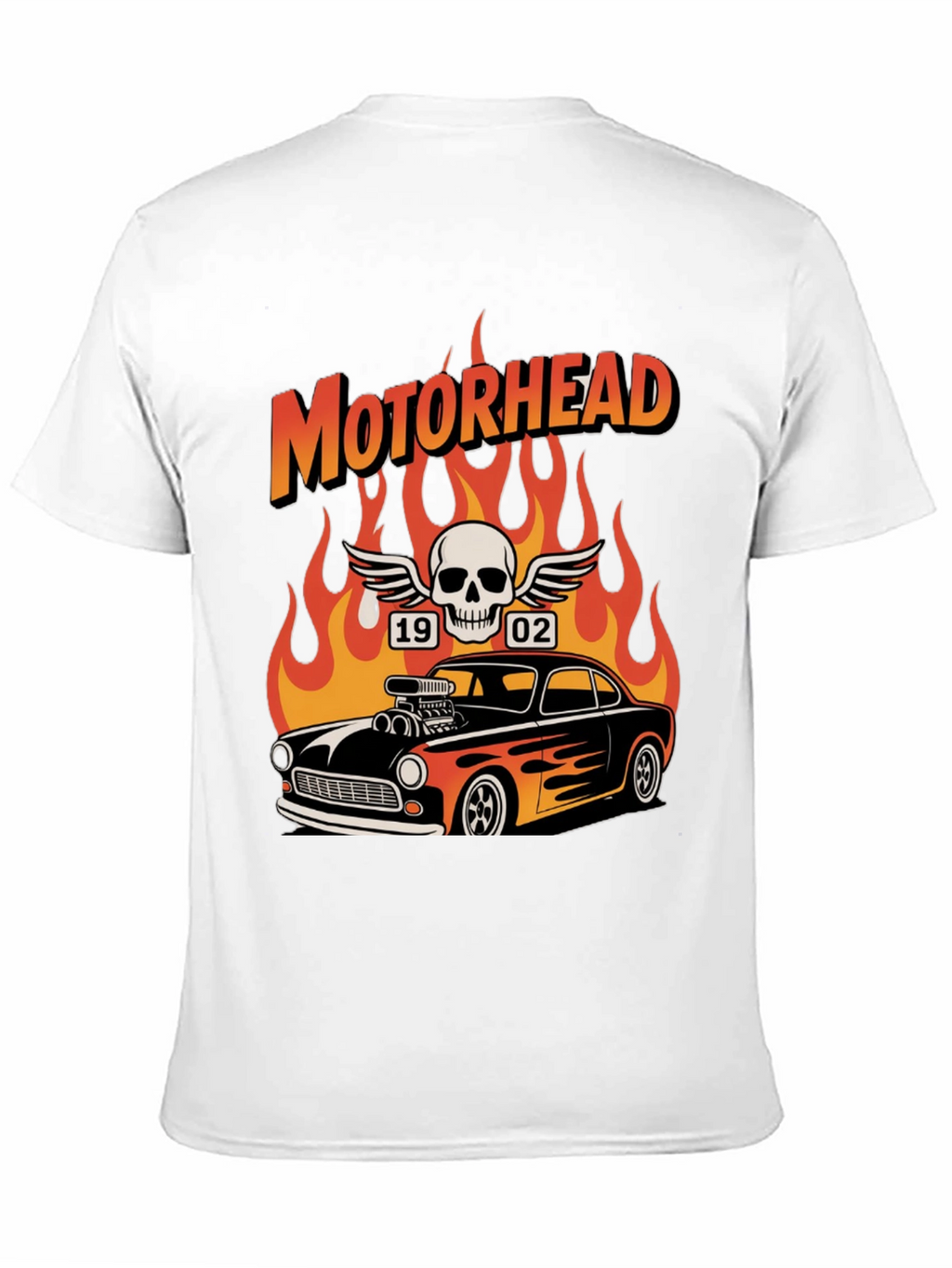 Motorhead Flame Car T-Shirt
