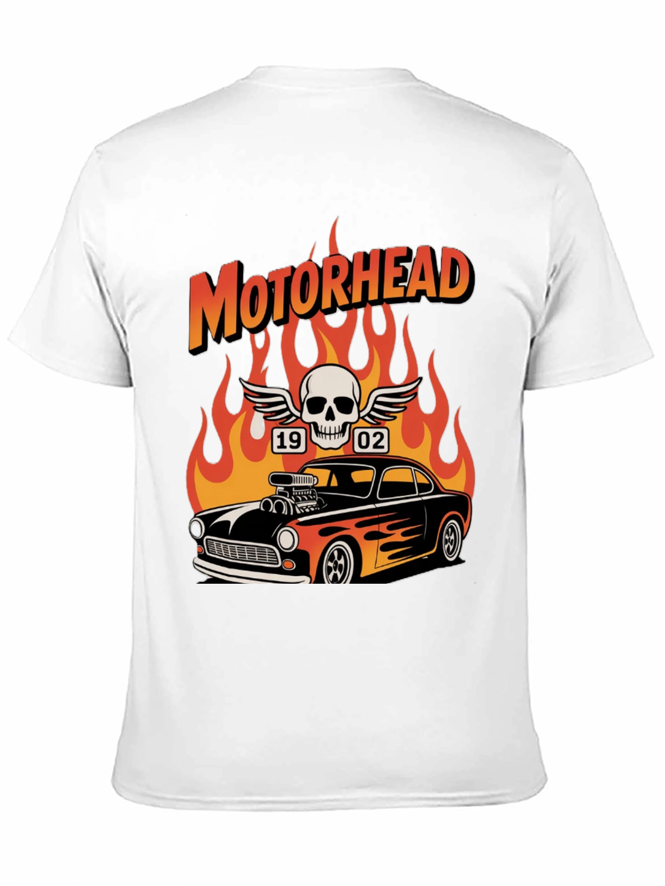 Motorhead Flame Car T-Shirt