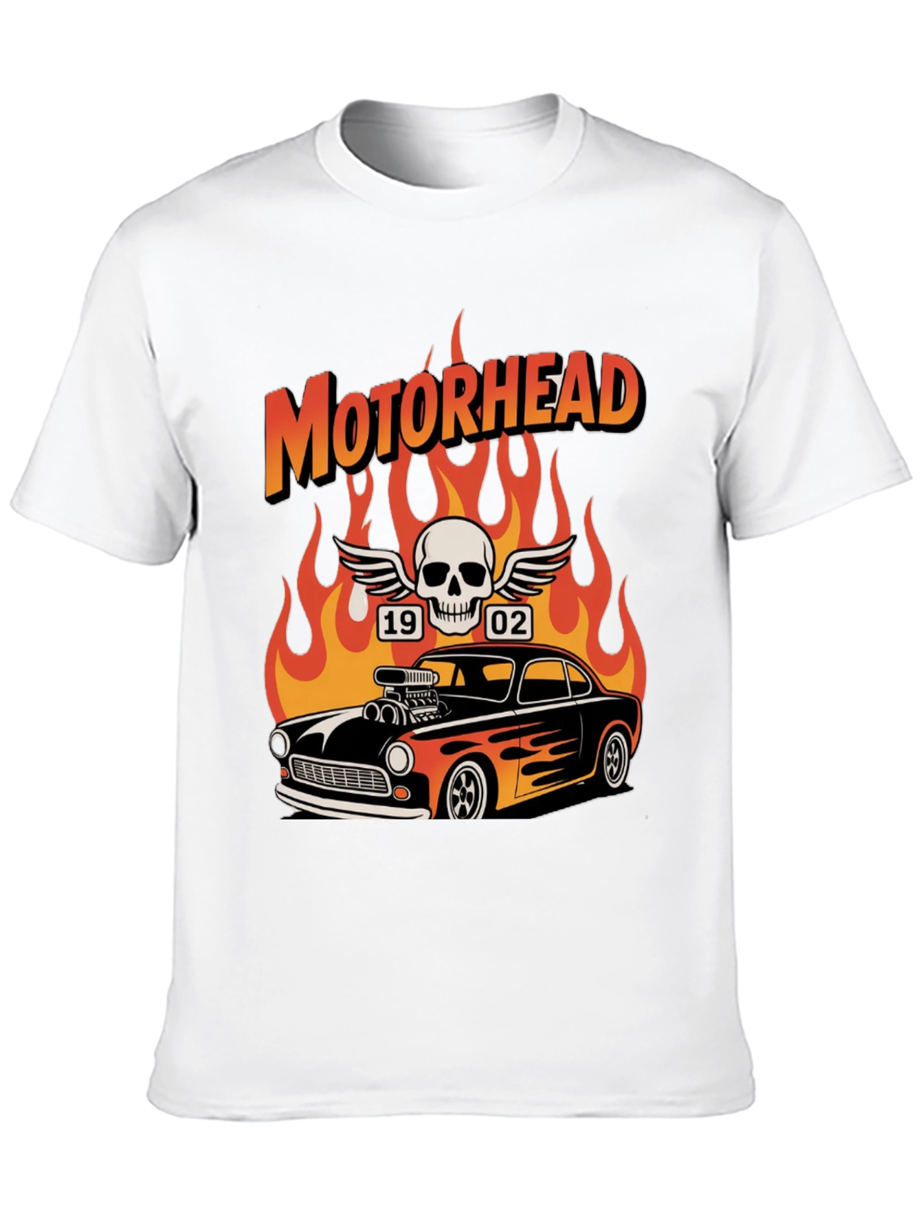 Motorhead Flame Car T-Shirt