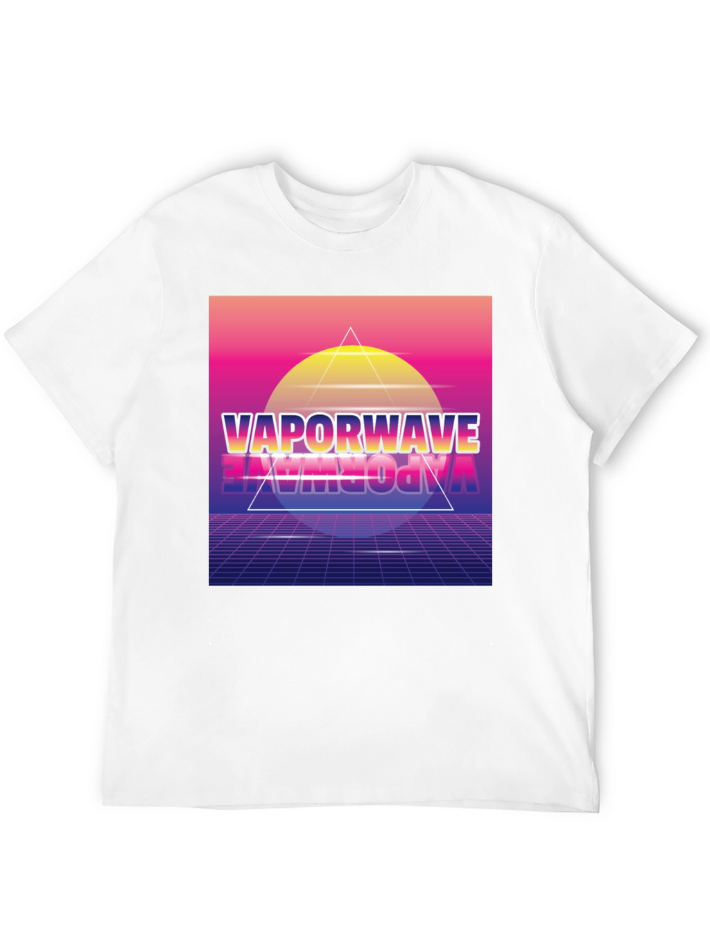 Vaporwave Graphic Print T-Shirt