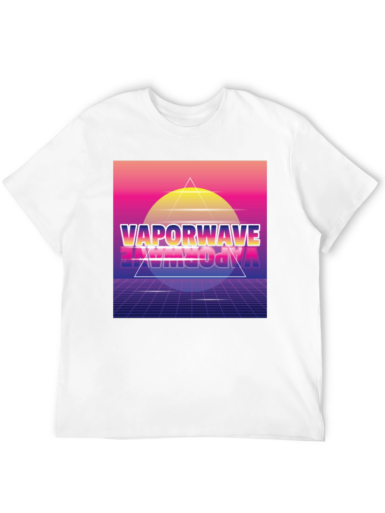 Vaporwave Graphic Print T-Shirt