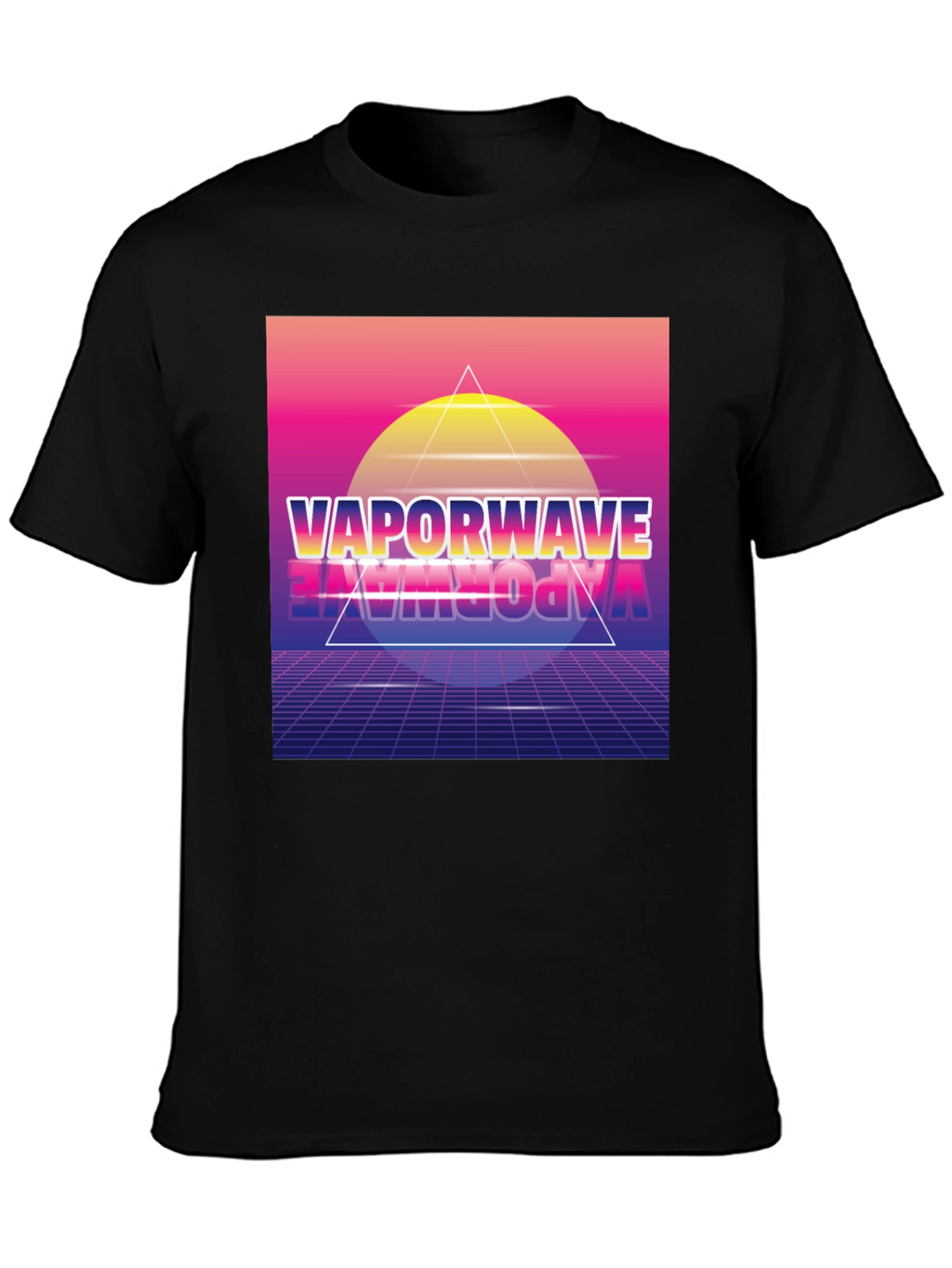 Vaporwave Graphic Print T-Shirt