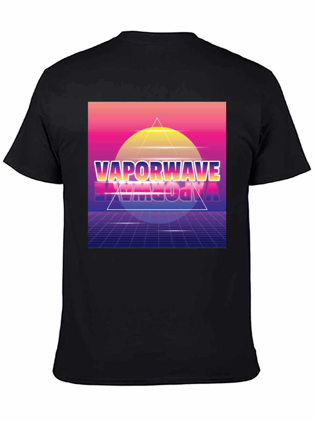 Vaporwave Graphic Print T-Shirt