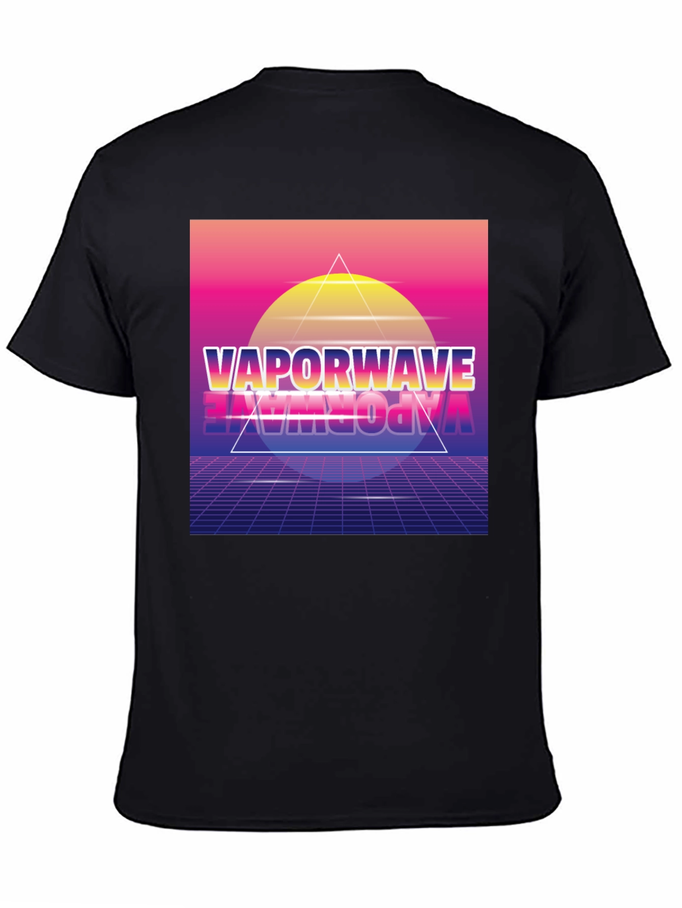 Vaporwave Graphic Print T-Shirt