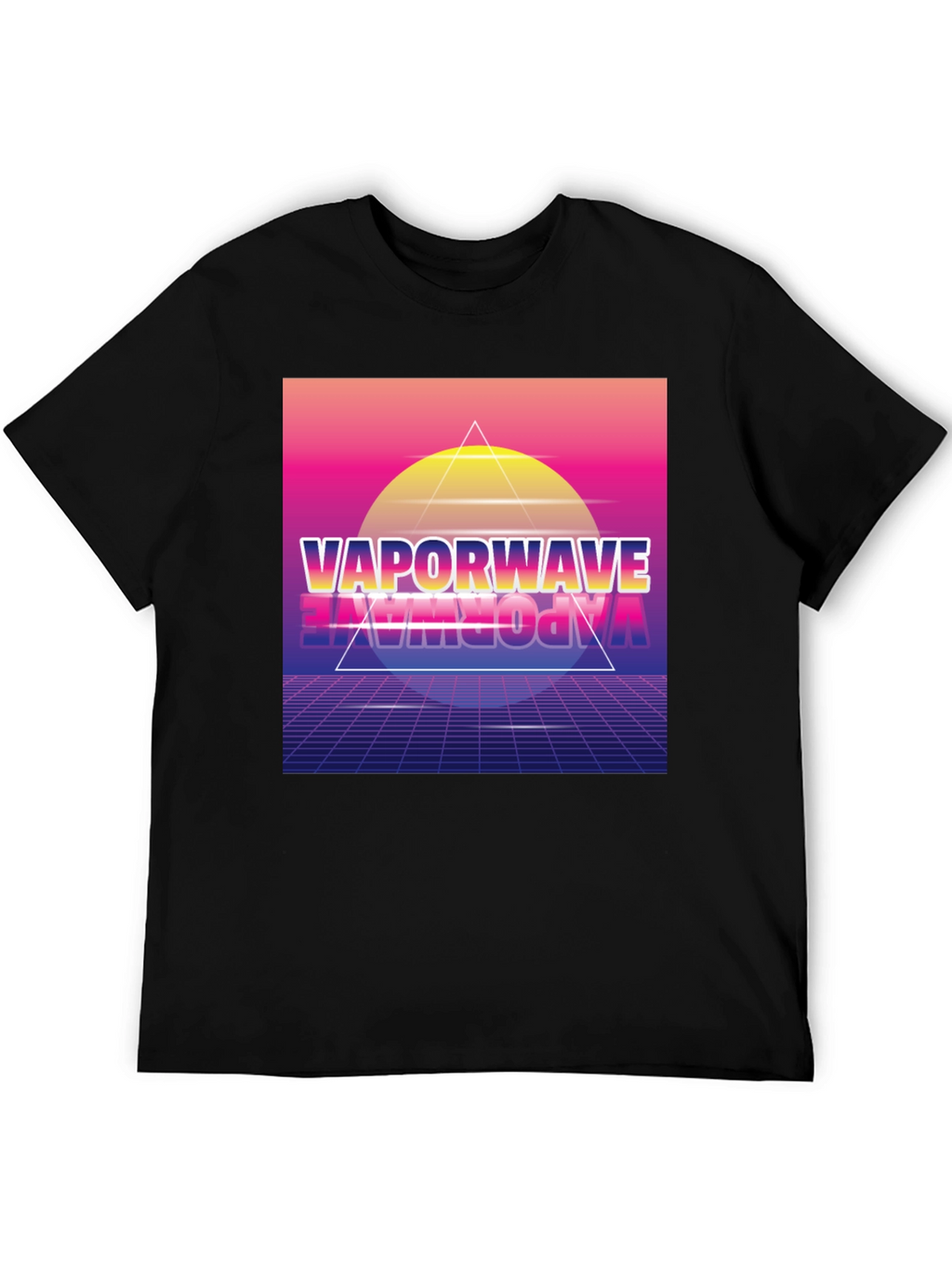 Vaporwave Graphic Print T-Shirt