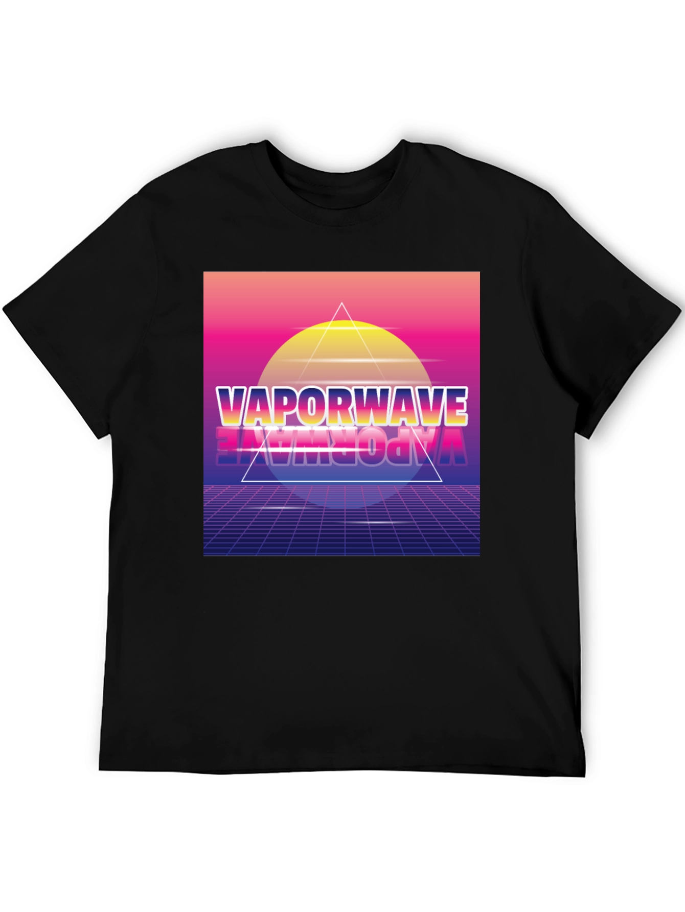Vaporwave Graphic Print T-Shirt