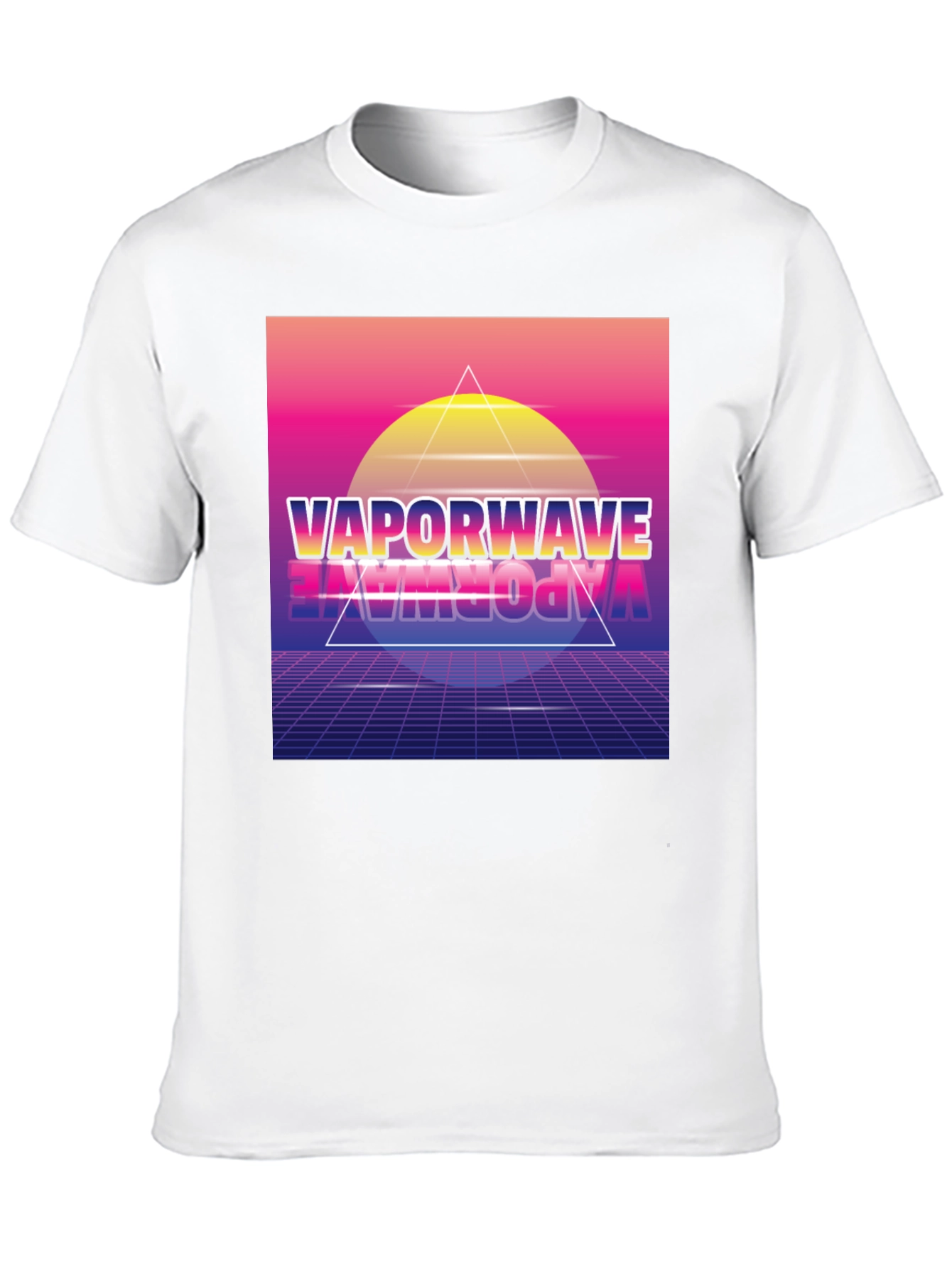 Vaporwave Graphic Print T-Shirt