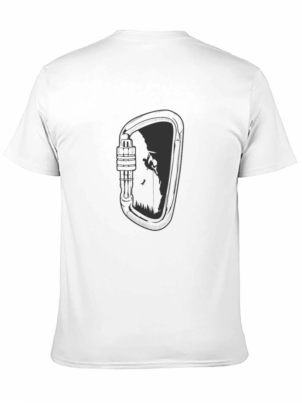 Climbing Carabiner Graphic T-Shirt
