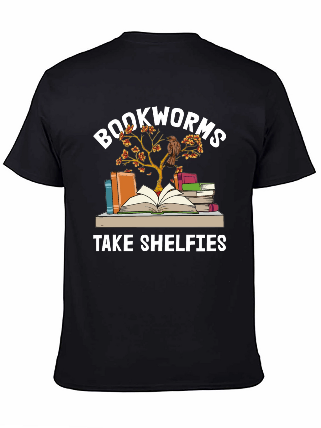 Bookworms Take Shelfies Graphic T-Shirt