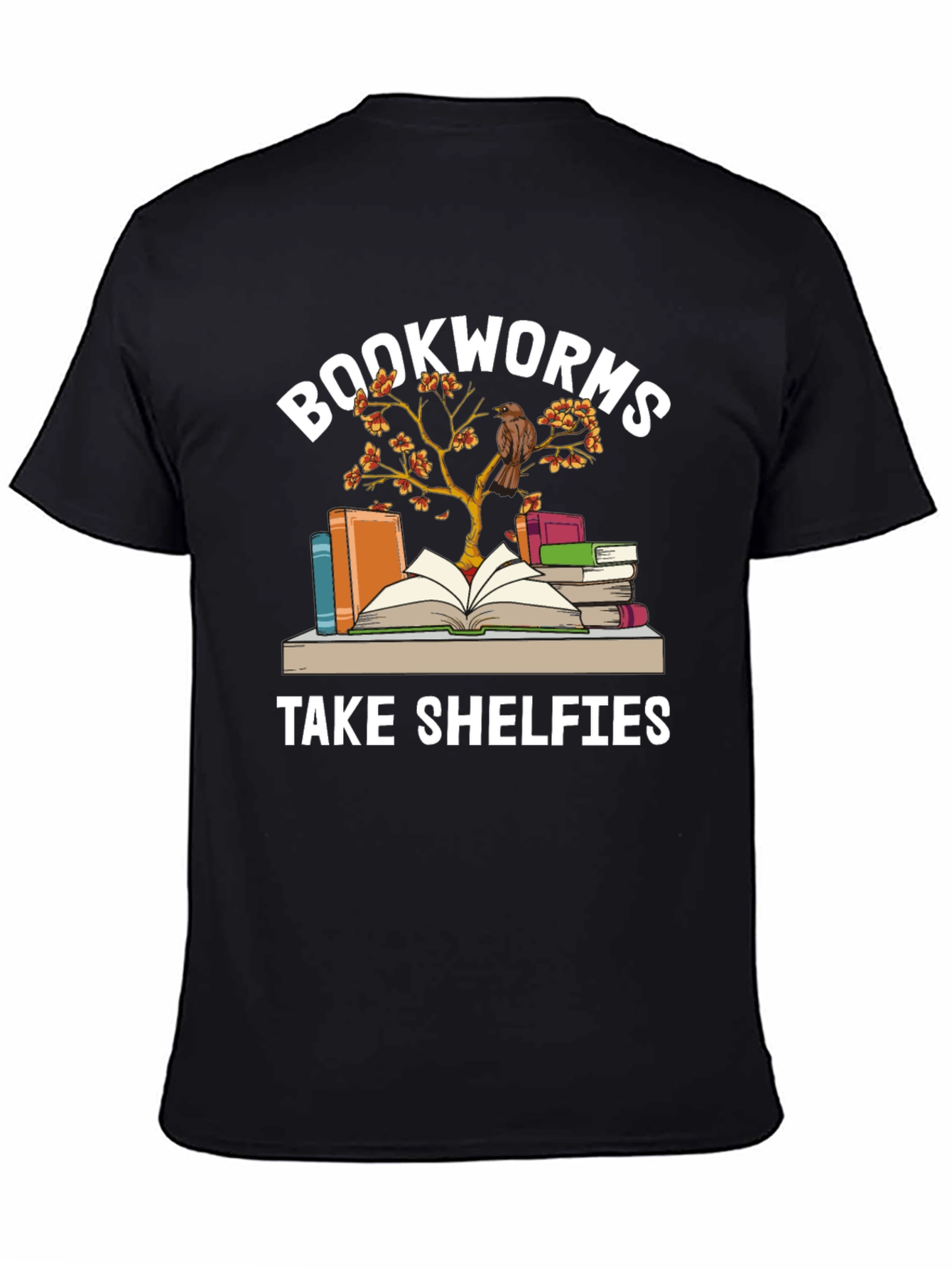 Bookworms Take Shelfies Graphic T-Shirt