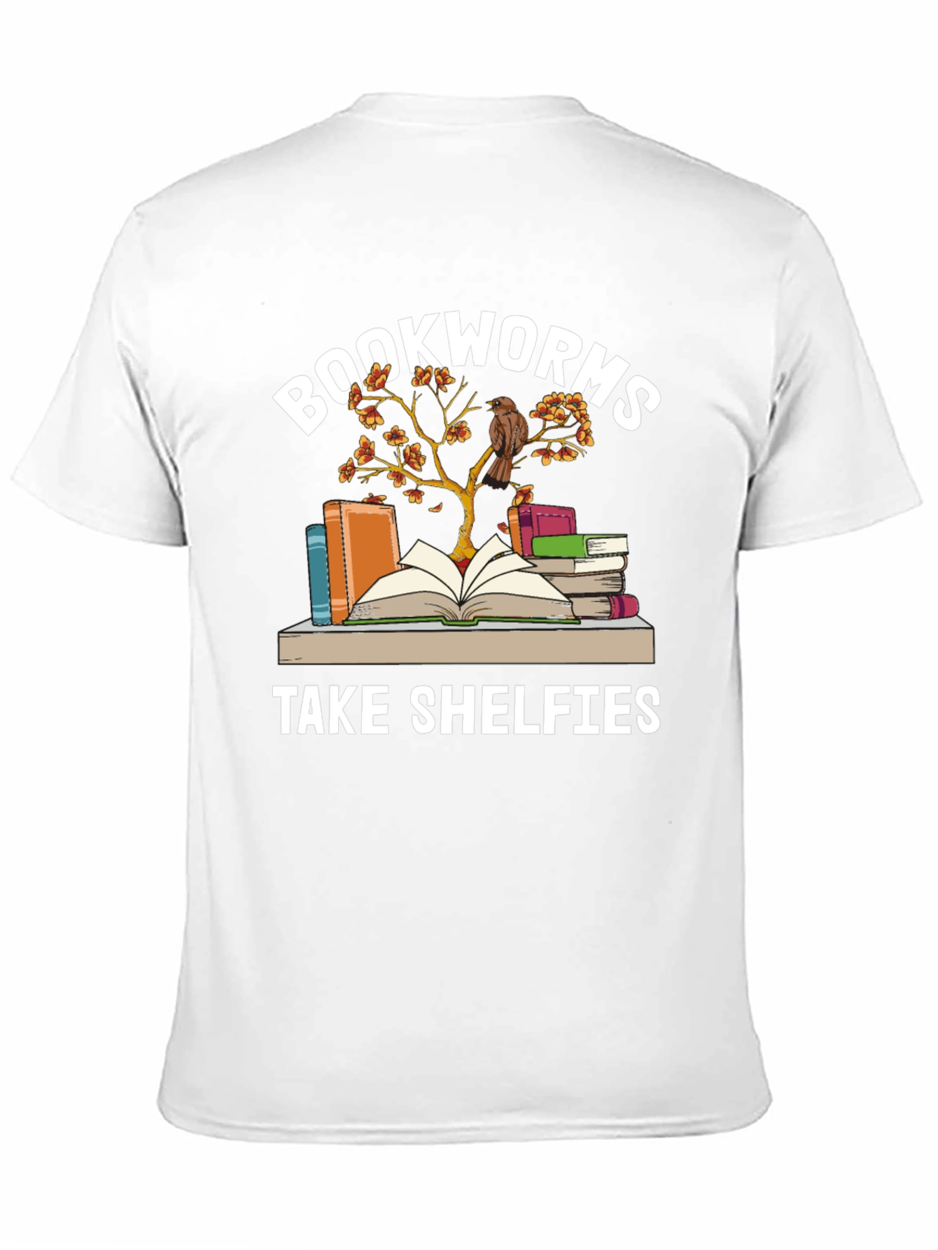 Bookworms Take Shelfies Graphic T-Shirt