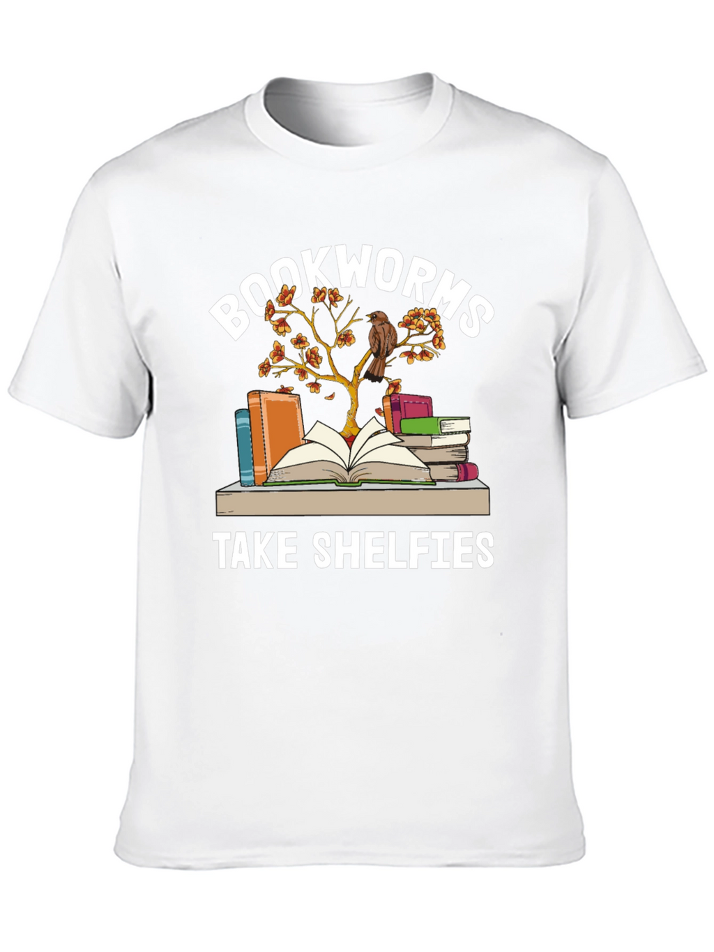 Bookworms Take Shelfies Graphic T-Shirt