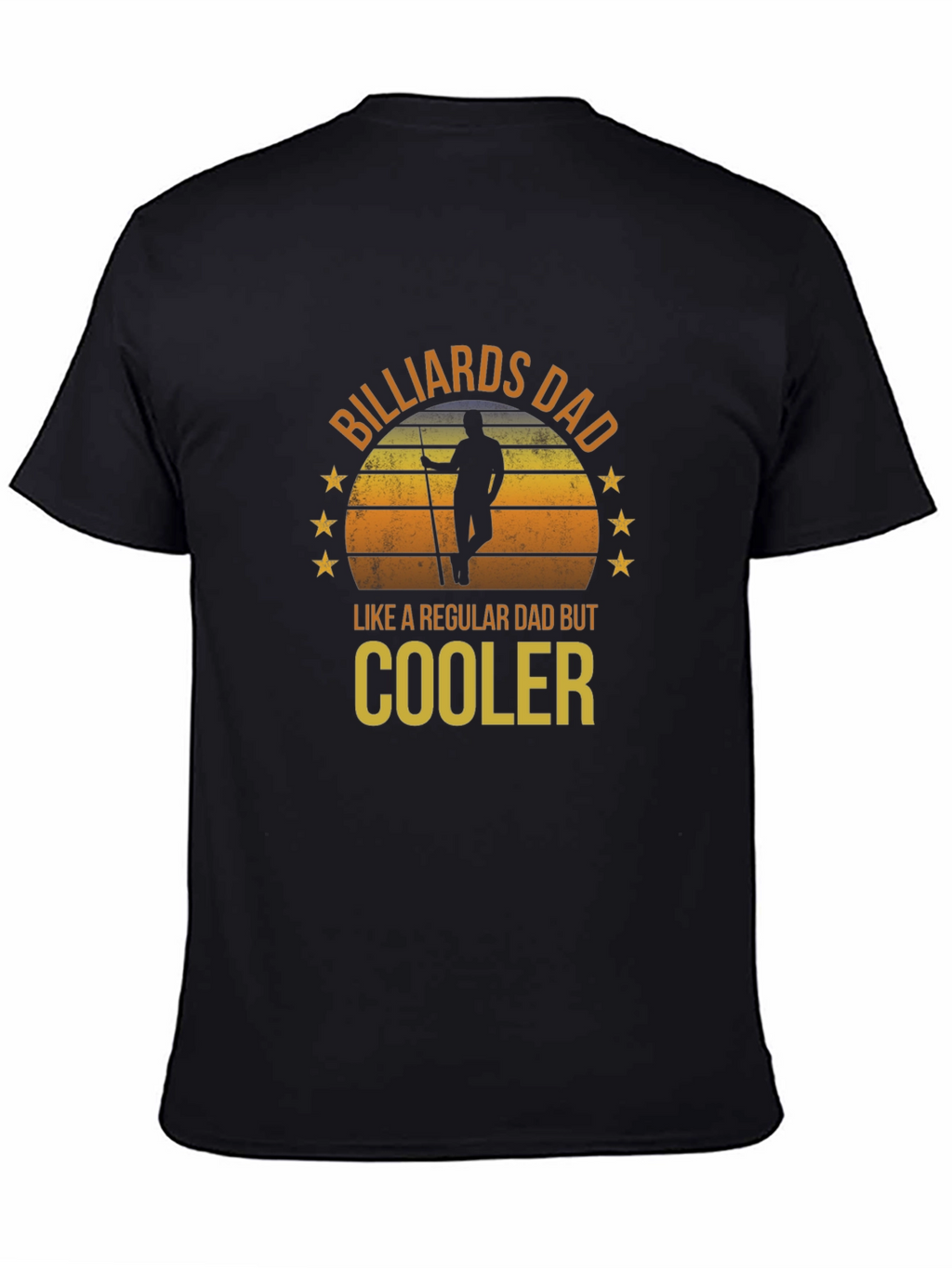 Billiards Dad T-Shirt - Cool Fathers Day Gift