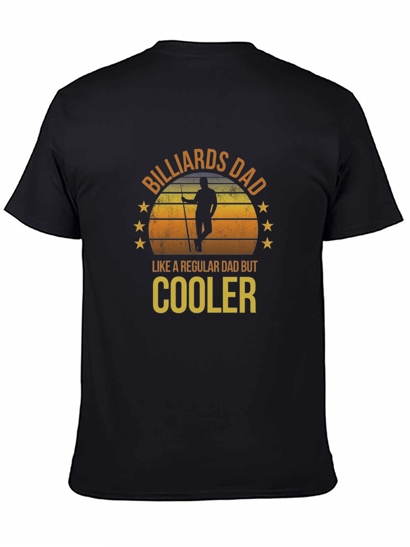 Billiards Dad T-Shirt - Cool Fathers Day Gift