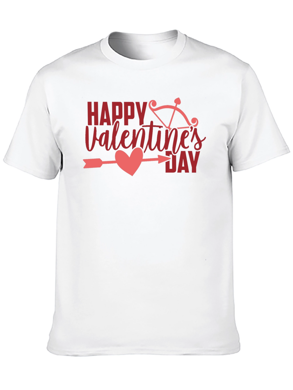 Valentines Day Cupid Arrow Heart Graphic Tee