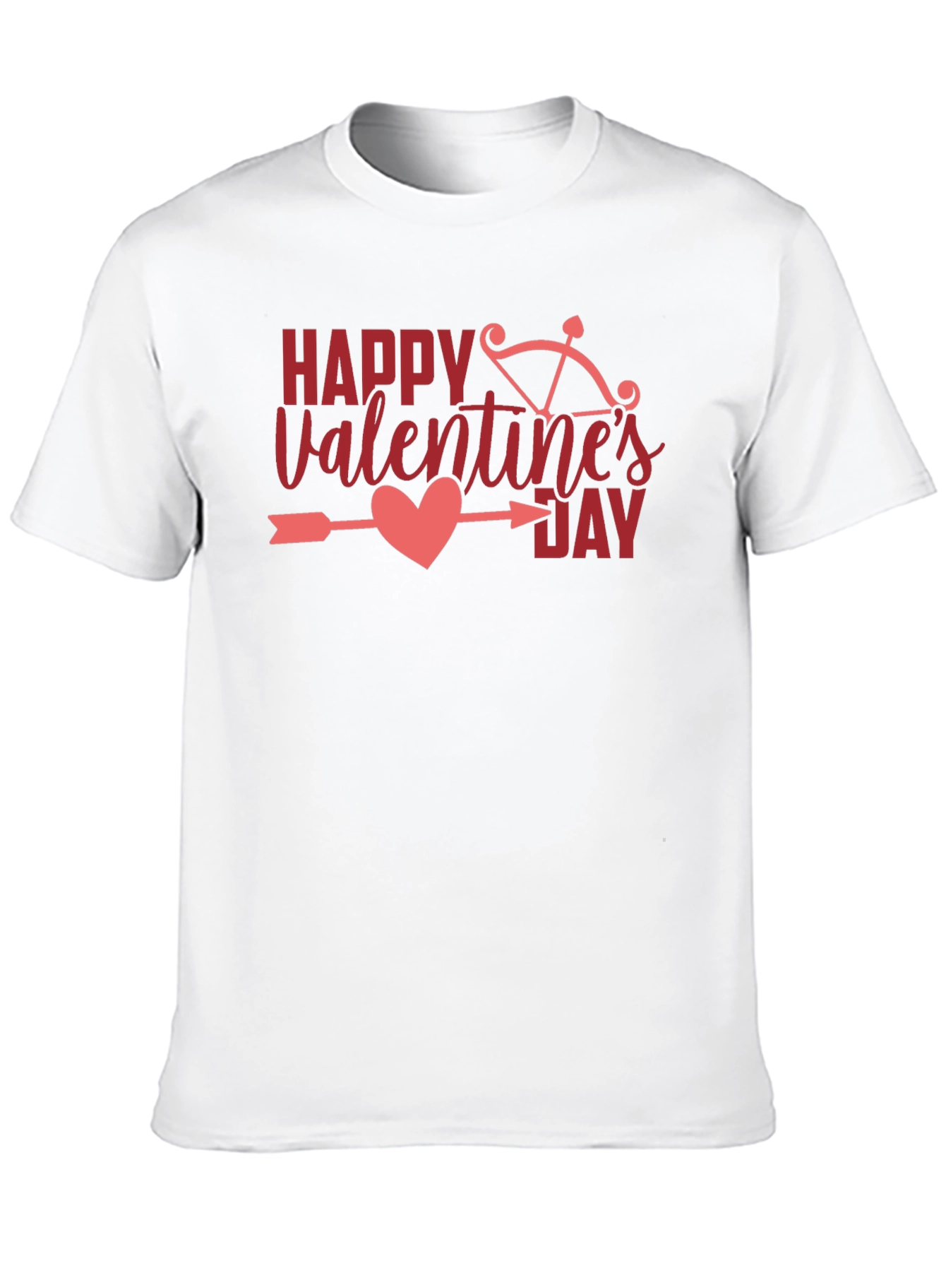 Valentines Day Cupid Arrow Heart Graphic Tee