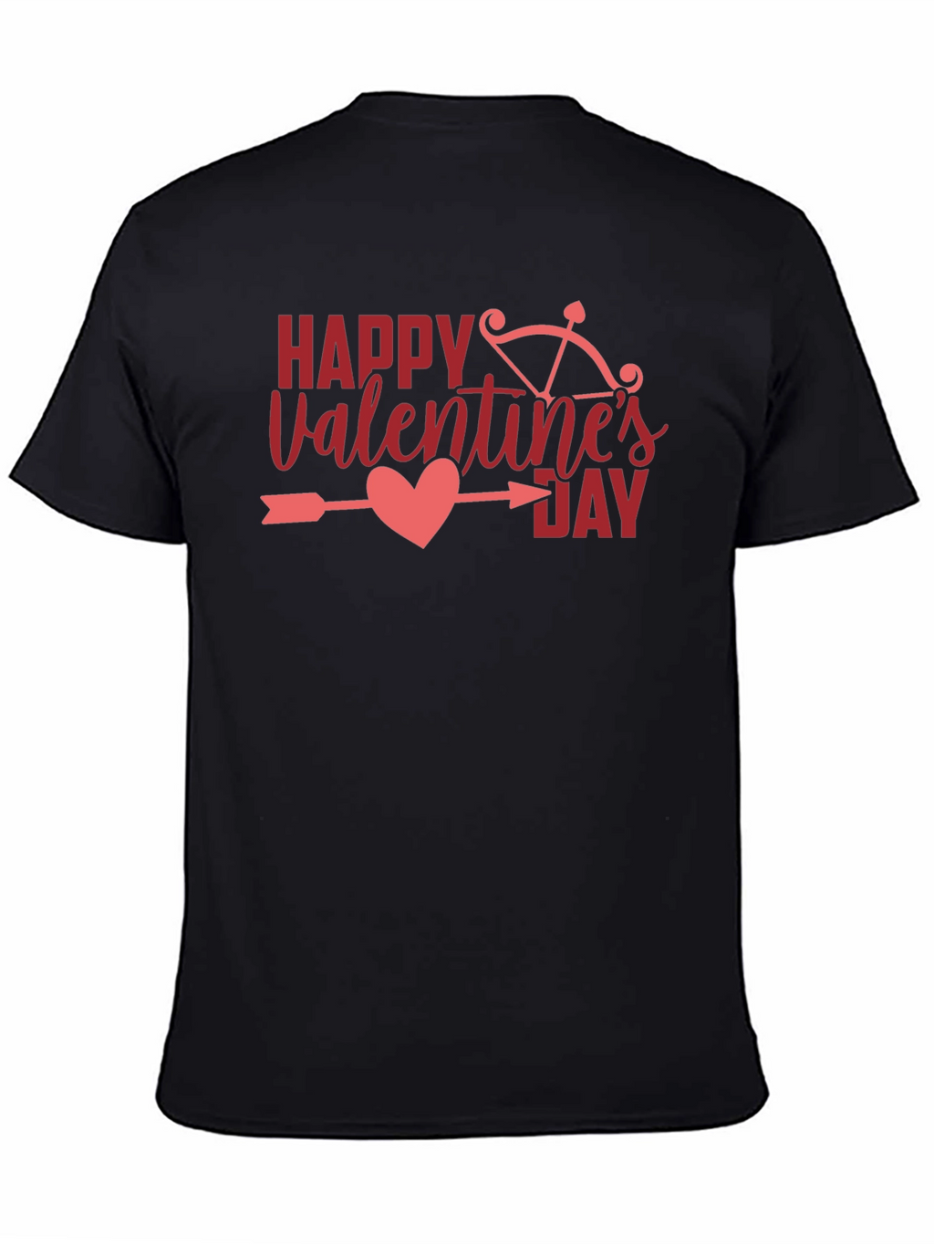 Valentines Day Cupid Arrow Heart Graphic Tee