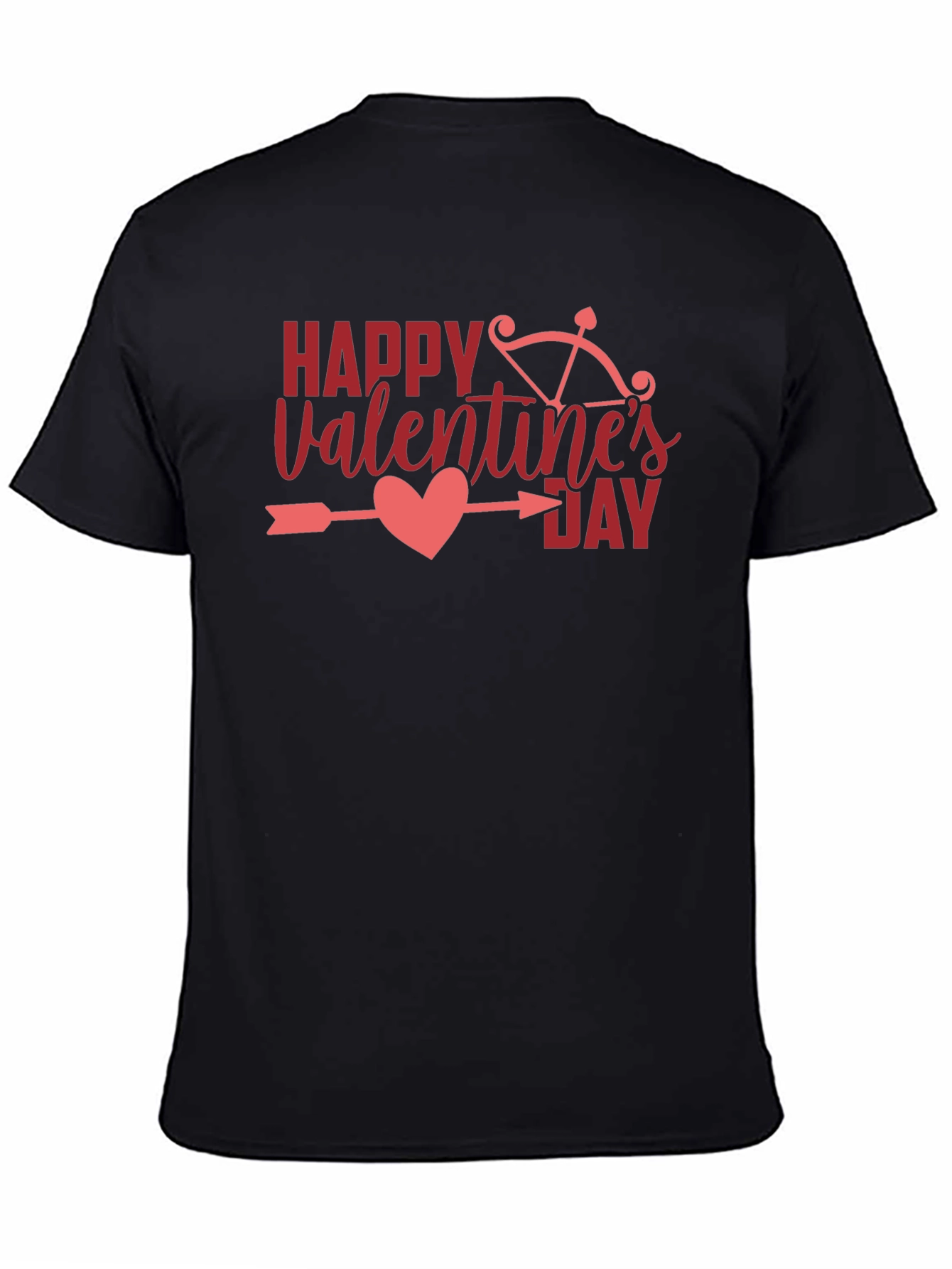 Valentines Day Cupid Arrow Heart Graphic Tee