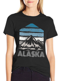 Alaska Mountain Graphic Tee