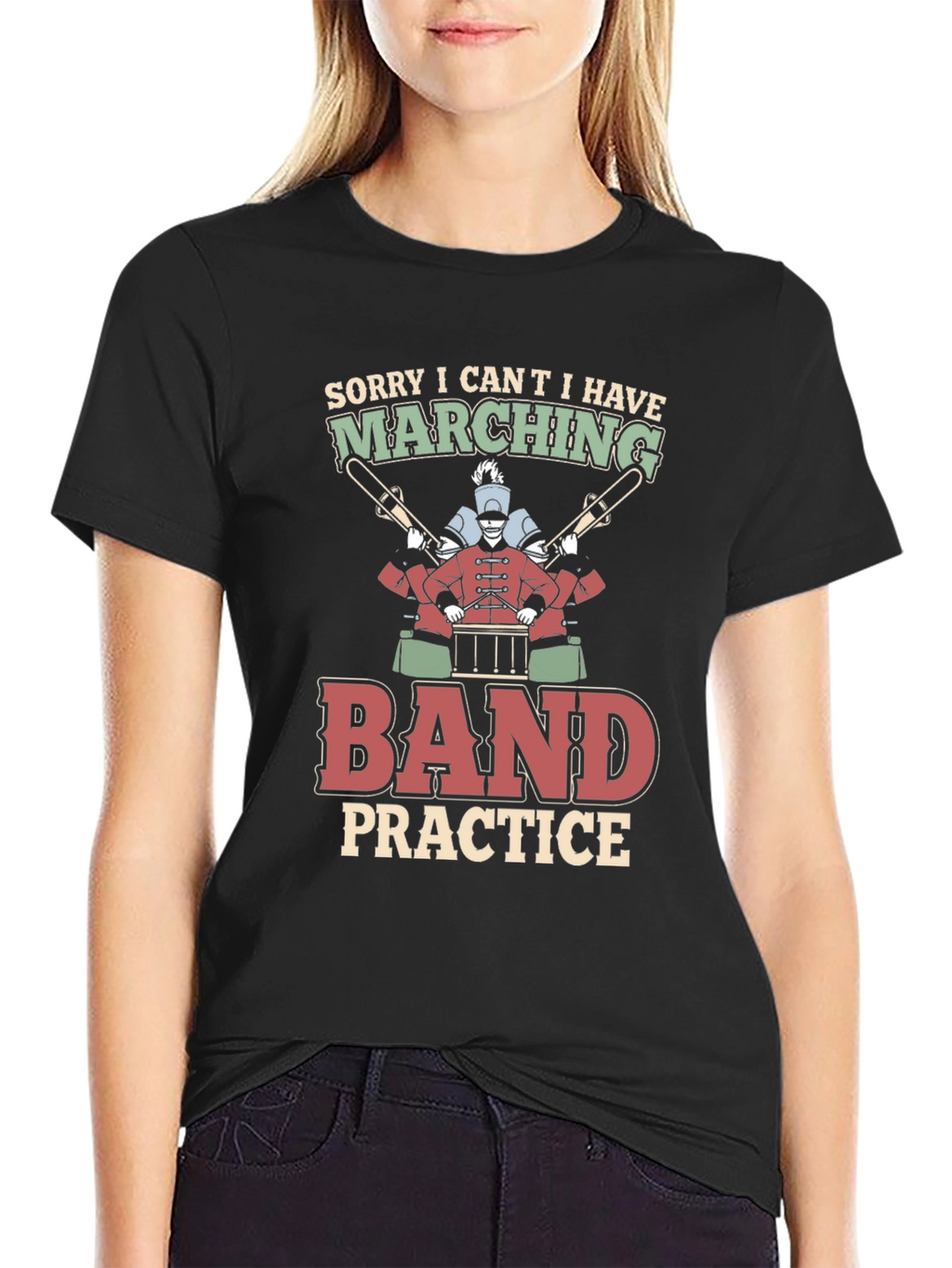 Marching Band Practice Graphic T-Shirt - Soft Cotton Tee