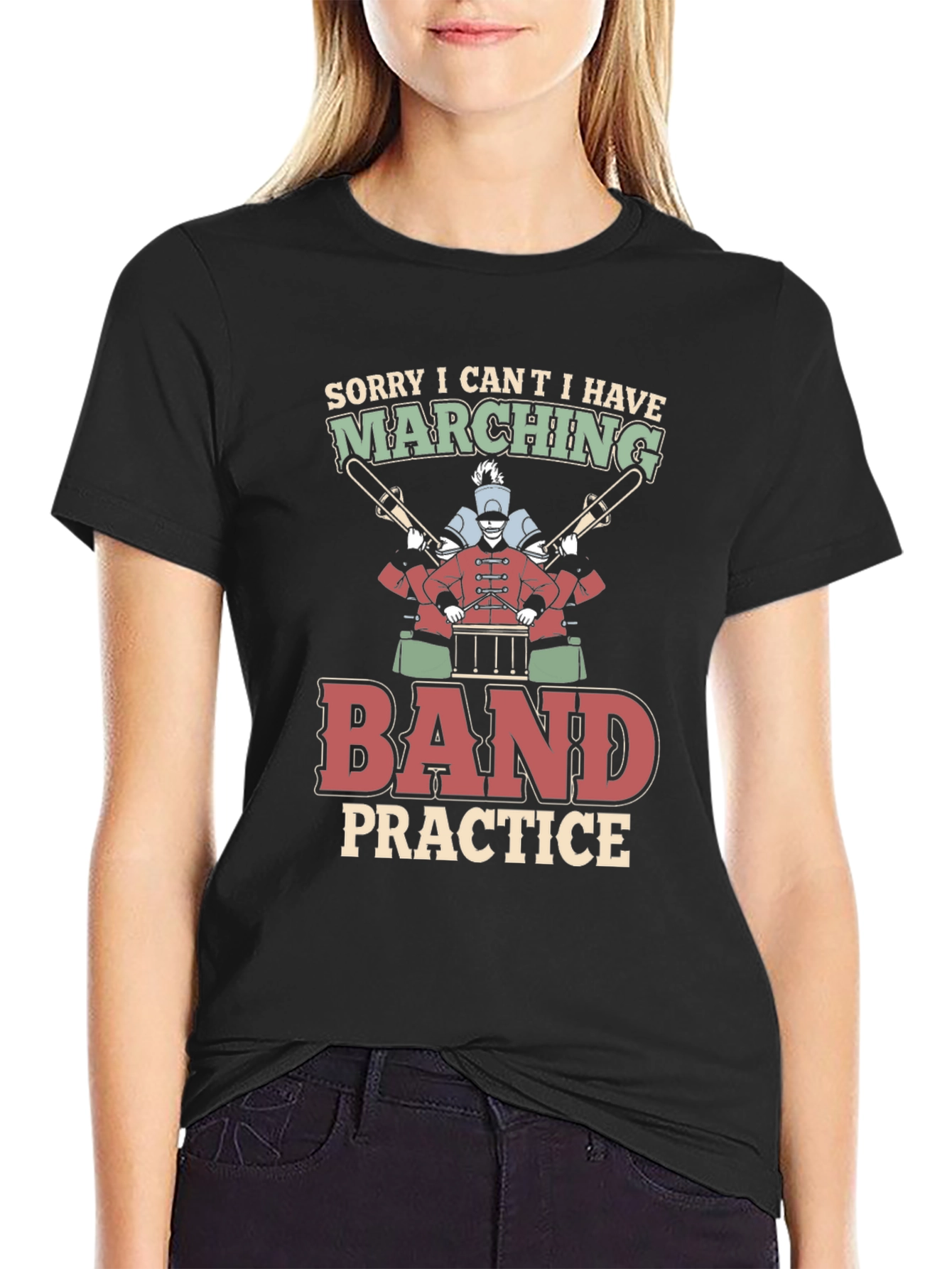 Marching Band Practice Graphic T-Shirt - Soft Cotton Tee